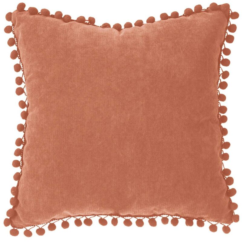 foto del prodotto atmosphera cuscino con nappe rosa terracotta 40x40cm cr ateur d int rieur