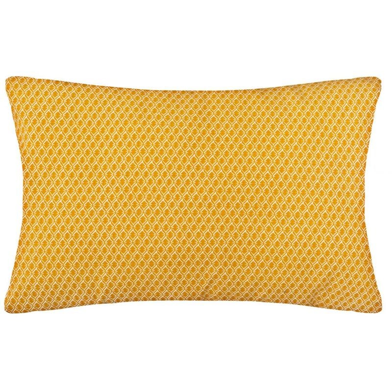 foto del prodotto atmosphera cuscino giallo con motivo otto 30x50cm cr ateur d int rieur