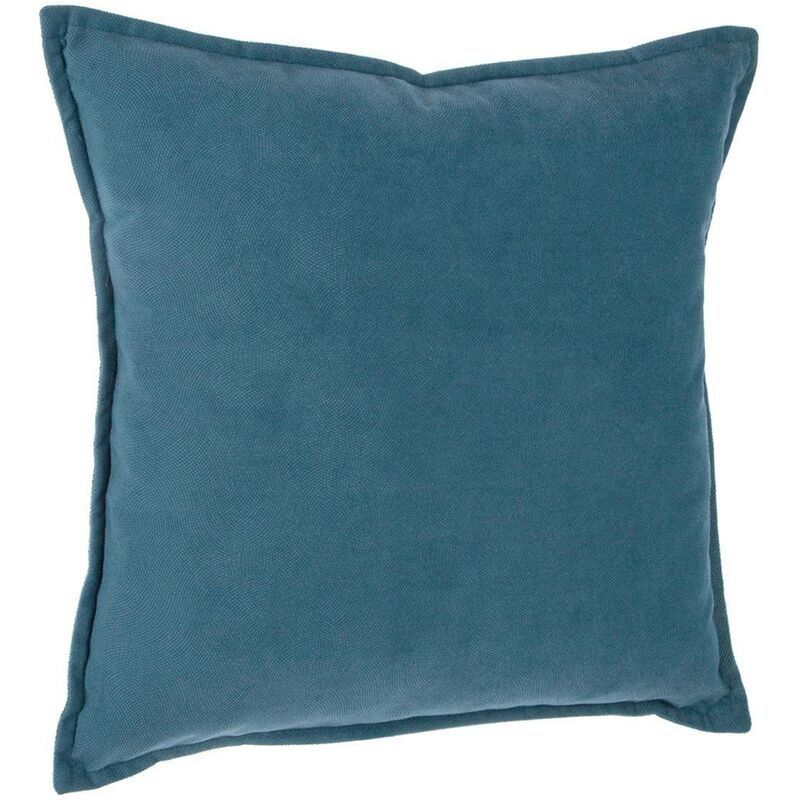 foto del prodotto atmosphera cuscino in cotone blu lilou 45x45 cm cr ateur d int rieur