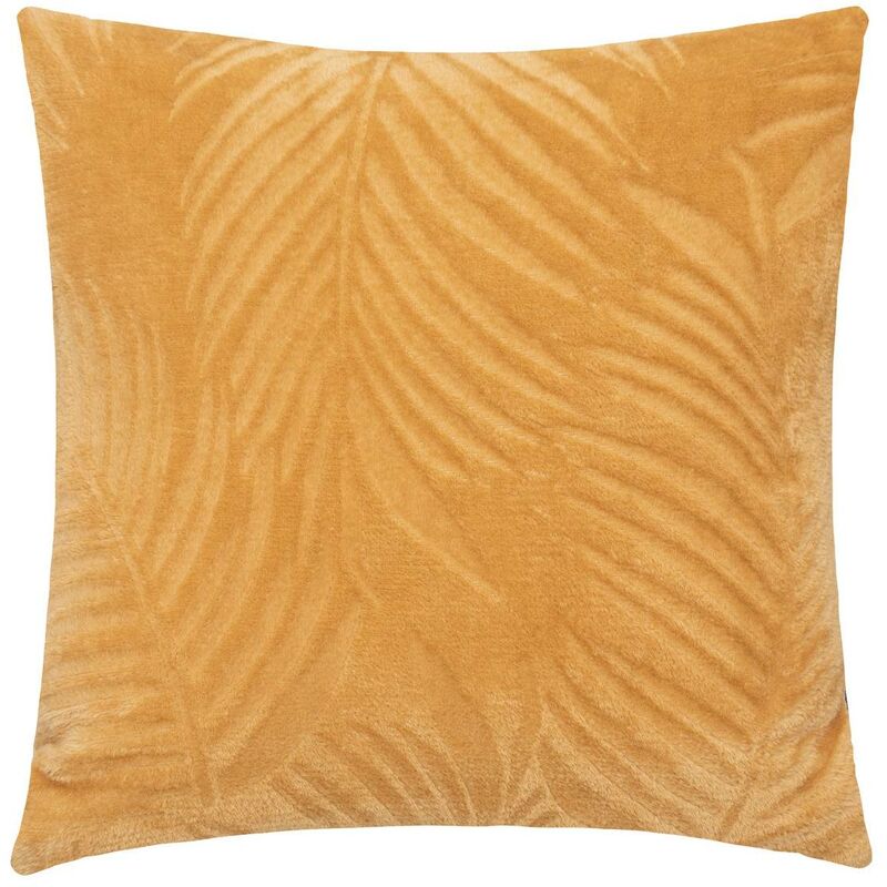 foto del prodotto atmosphera cuscino in flanella zoa 40x40cm giallo ocra cr ateur d int rieur