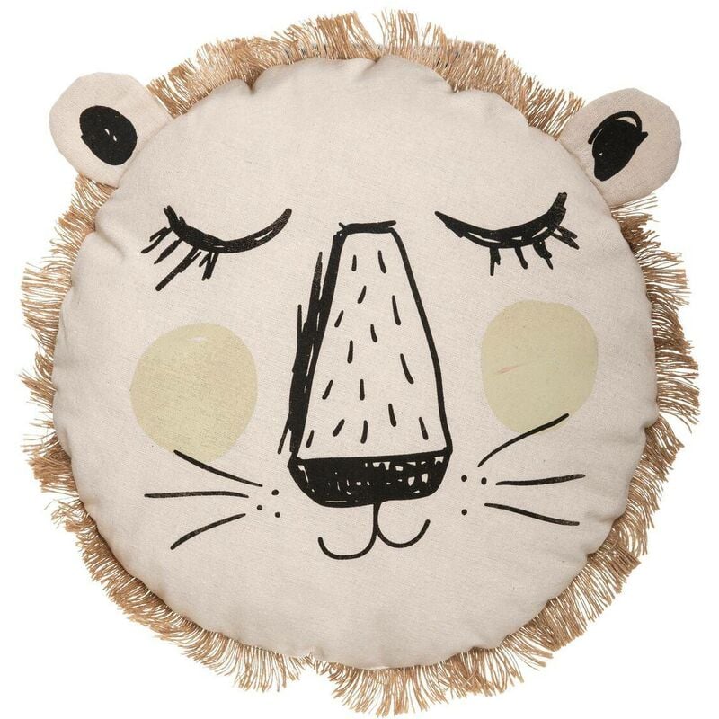 foto del prodotto atmosphera cuscino leone per bambini d44cm cr ateur d int rieur