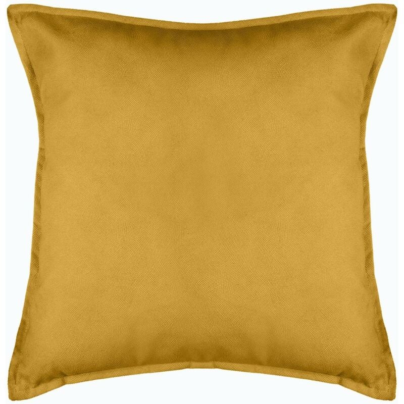 foto del prodotto atmosphera cuscino lilou in cotone giallo senape 55x55cm cr ateur d int rieur
