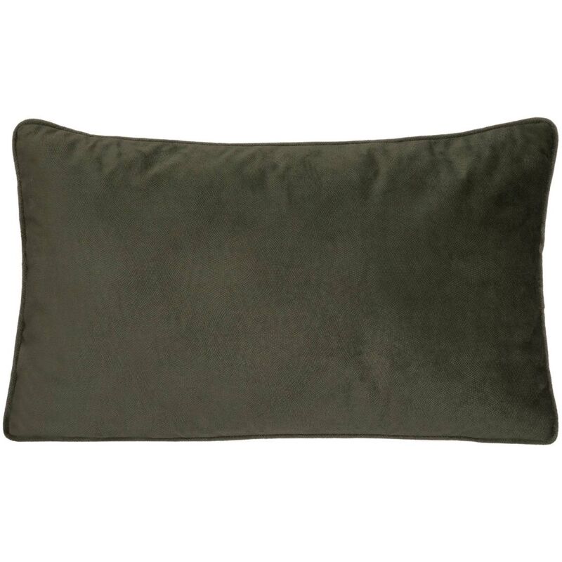 foto del prodotto atmosphera cuscino lilou in cotone verde cachi 30x50cm cr ateur d int rieur
