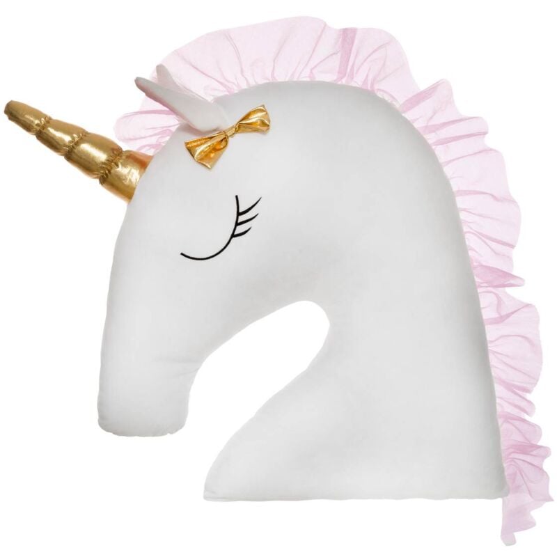 foto del prodotto atmosphera cuscino maxi unicorno bianco per bambini 55x55cm cr ateur d int rieur