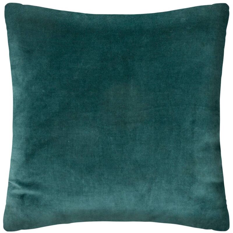 foto del prodotto atmosphera cuscino otto in velluto blu anatra 55x55cm cr ateur d int rieur