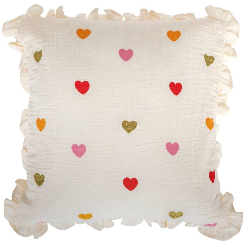 foto del prodotto atmosphera cuscino per bambini amour aina beige 40x40cm cr ateur d int rieur