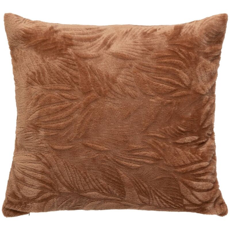 foto del prodotto atmosphera cuscino ryo in flanella rosa terracotta 40x40cm cr ateur d int rieur