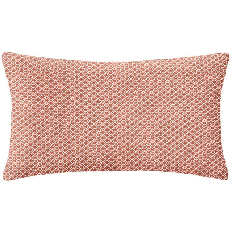 foto del prodotto atmosphera cuscino stampato otto rosa terracotta 30x50cm cr ateur d int rieur