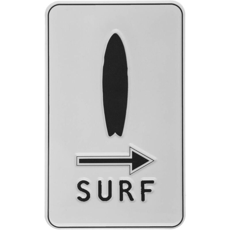 foto del prodotto atmosphera decorazione murale in metallo sud 20x12cm surf cr ateur d int rieur