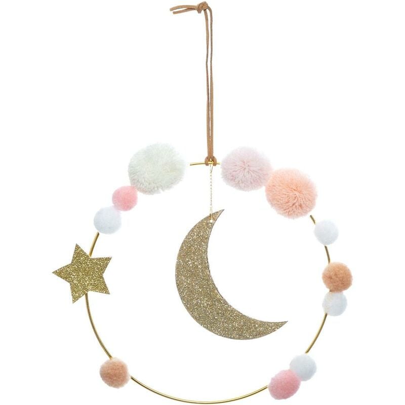 foto del prodotto atmosphera decorazione murale per bambini boh me luna 14x21cm cr ateur d int rieur