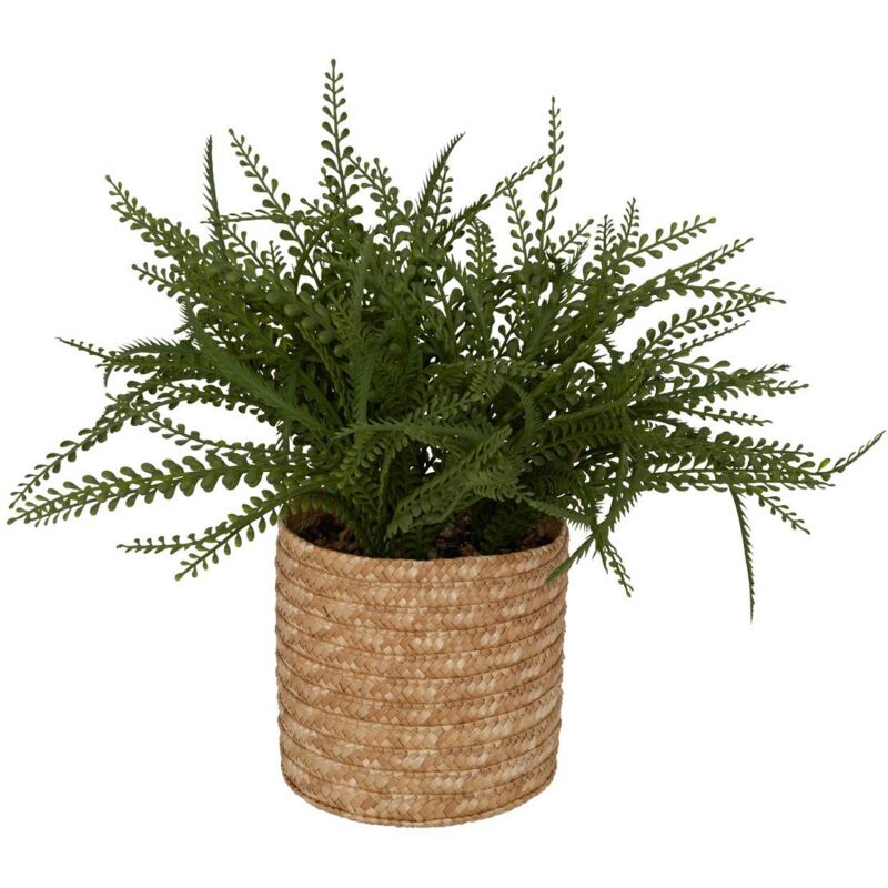 foto del prodotto atmosphera felce artificiale in vaso clemy verde h45cm cr ateur d int rieur