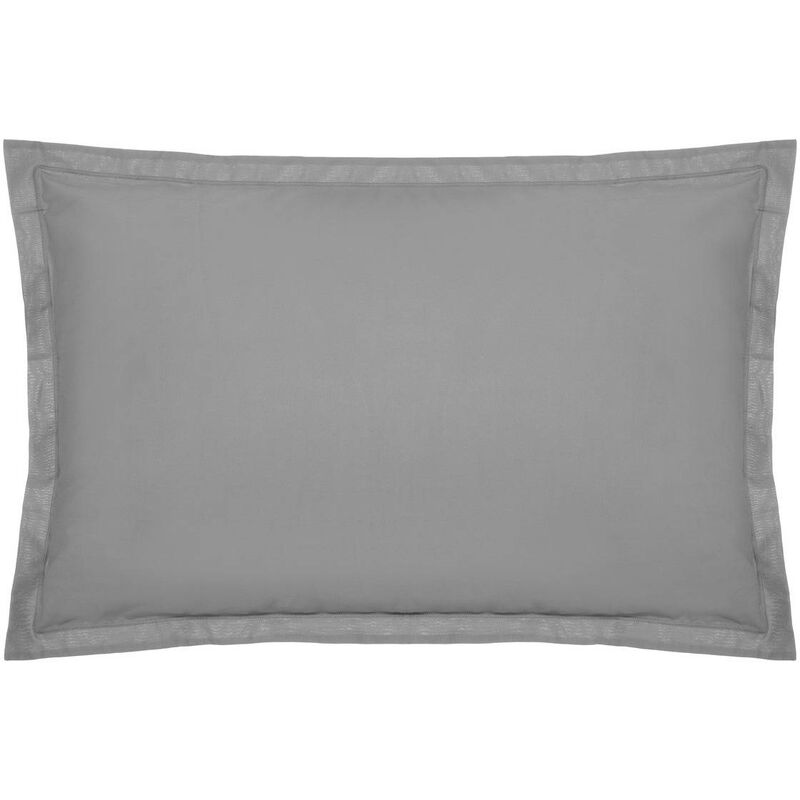 foto del prodotto atmosphera fodera per cuscino in cotone grigio 50x70cm cr ateur d int rieur