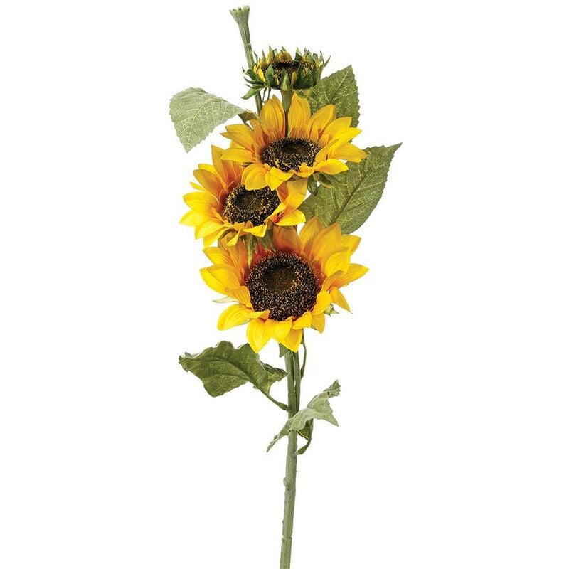 foto del prodotto atmosphera girasole artificiale giallo h80cm cr ateur d int rieur