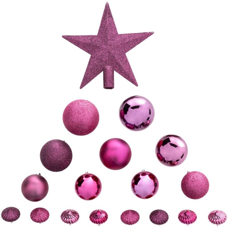 foto del prodotto atmosphera kit albero di ribes nero colorama de no l da 18 pezzi feeric lights christmas