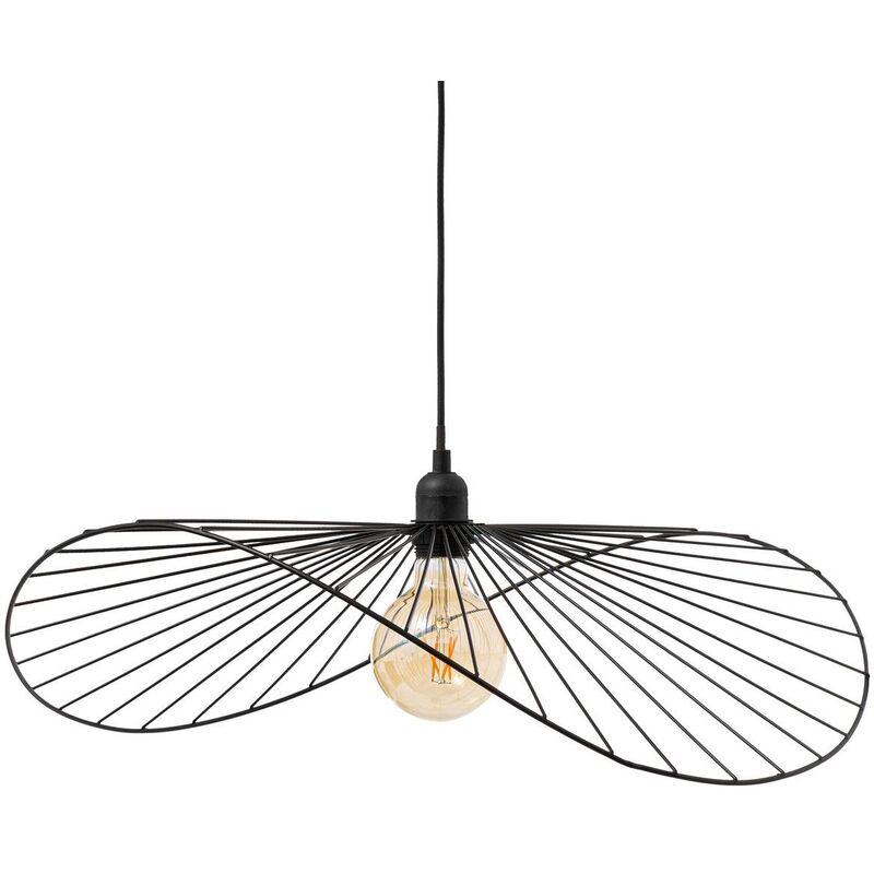 foto del prodotto atmosphera lampada a sospensione adelia d58cm nero cr ateur d int rieur