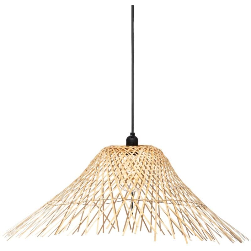 foto del prodotto atmosphera lampada a sospensione in bamb moxa d76cm cr ateur d int rieur