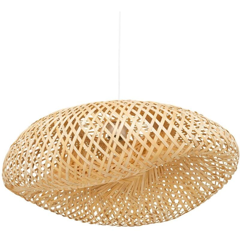 foto del prodotto atmosphera lampada a sospensione in metallo beddy d50cm marrone cr ateur d int rieur