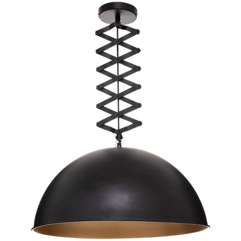 foto del prodotto atmosphera lampada a sospensione in metallo nero lahti d51cm cr ateur d int rieur