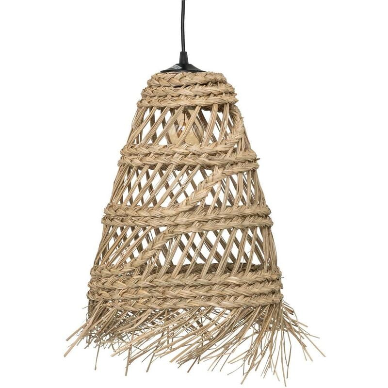 foto del prodotto atmosphera lampada a sospensione lahys d28cm beige cr ateur d int rieur