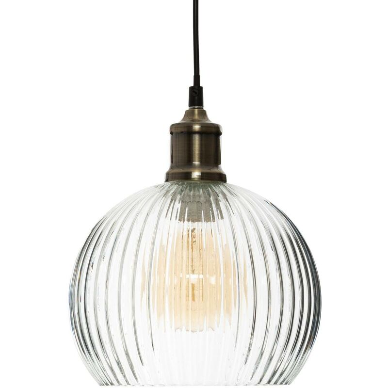 foto del prodotto atmosphera lampada a sospensione laye in vetro d20cm cr ateur d int rieur