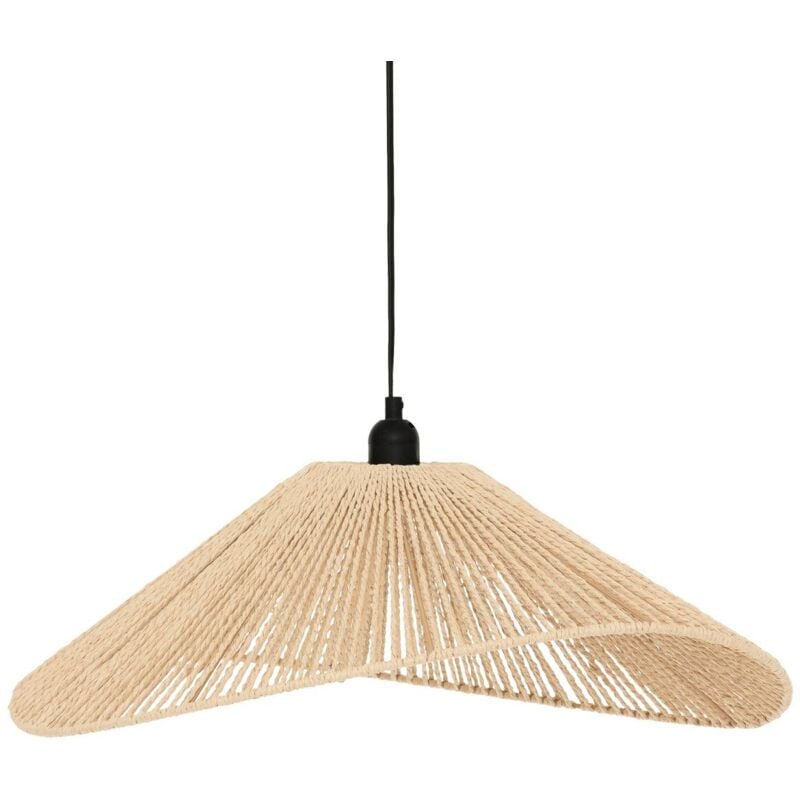 foto del prodotto atmosphera lampada a sospensione myha d58cm beige cr ateur d int rieur