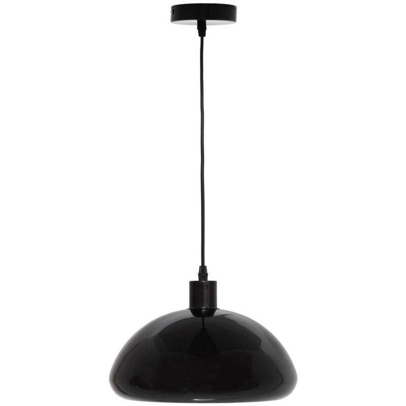foto del prodotto atmosphera lampada a sospensione savio nera d27,5 cm cr ateur d int rieur