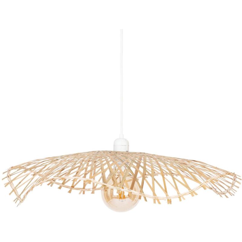 foto del prodotto atmosphera lampada a sospensione tess bamboo d58cm cr ateur d int rieur
