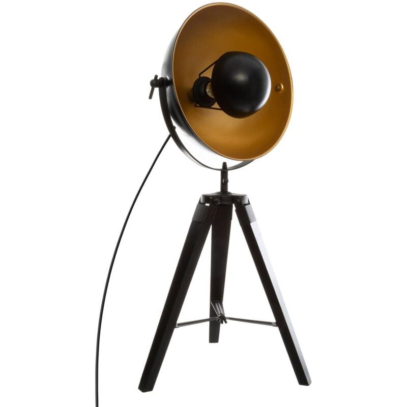 foto del prodotto atmosphera lampada a treppiede lahti nera h71cm cr ateur d int rieur