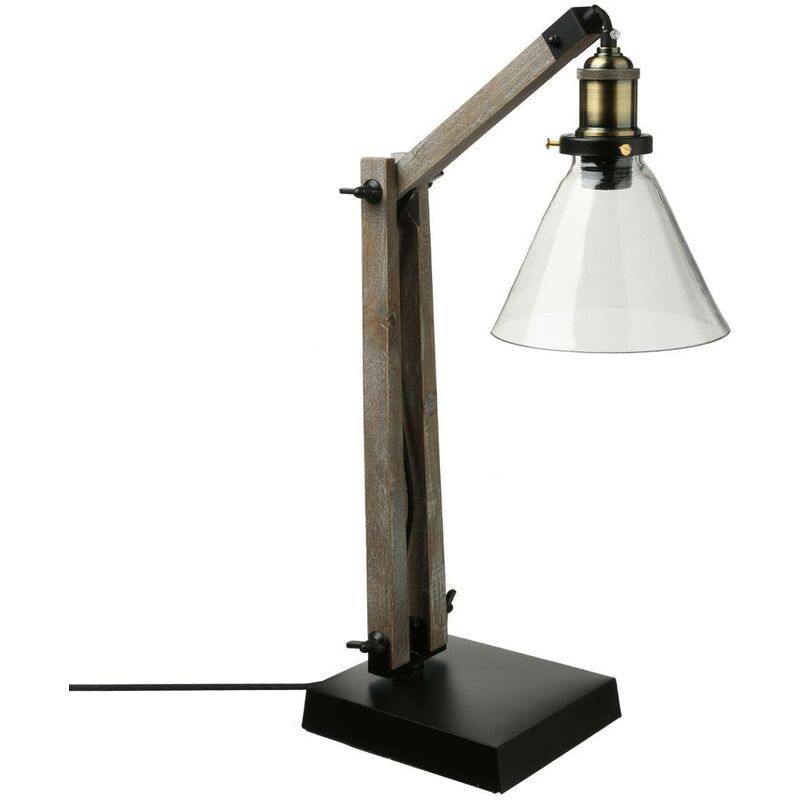 foto del prodotto atmosphera lampada alak in legno h59cm cr ateur d int rieur