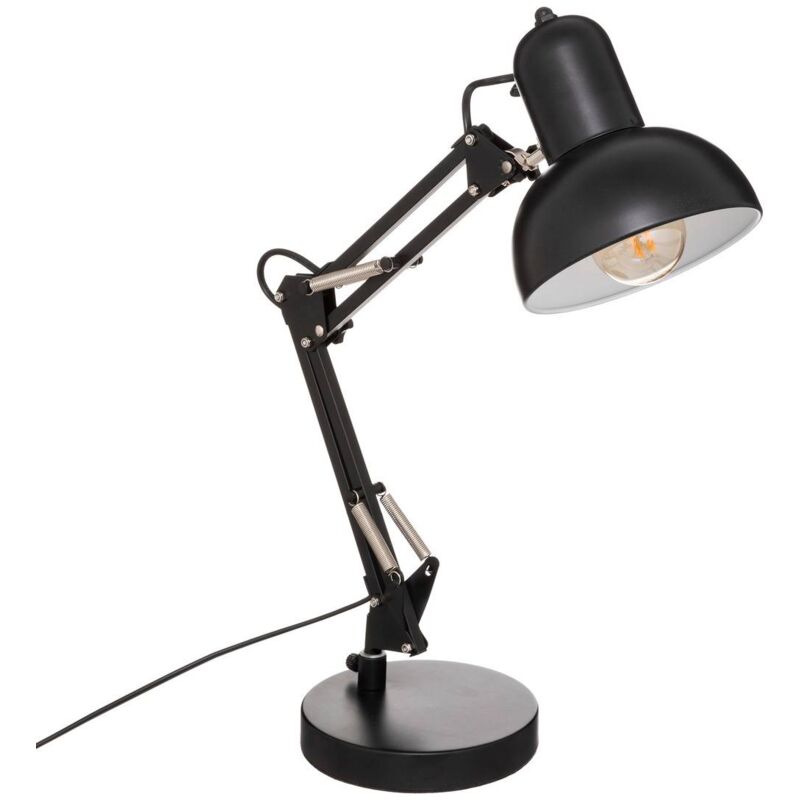 foto del prodotto atmosphera lampada bren in metallo nero h56cm cr ateur d int rieur