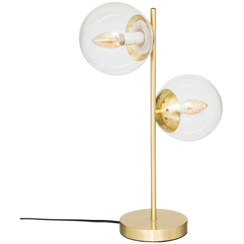 foto del prodotto atmosphera lampada collectionneur in vetro h48cm dorata cr ateur d int rieur