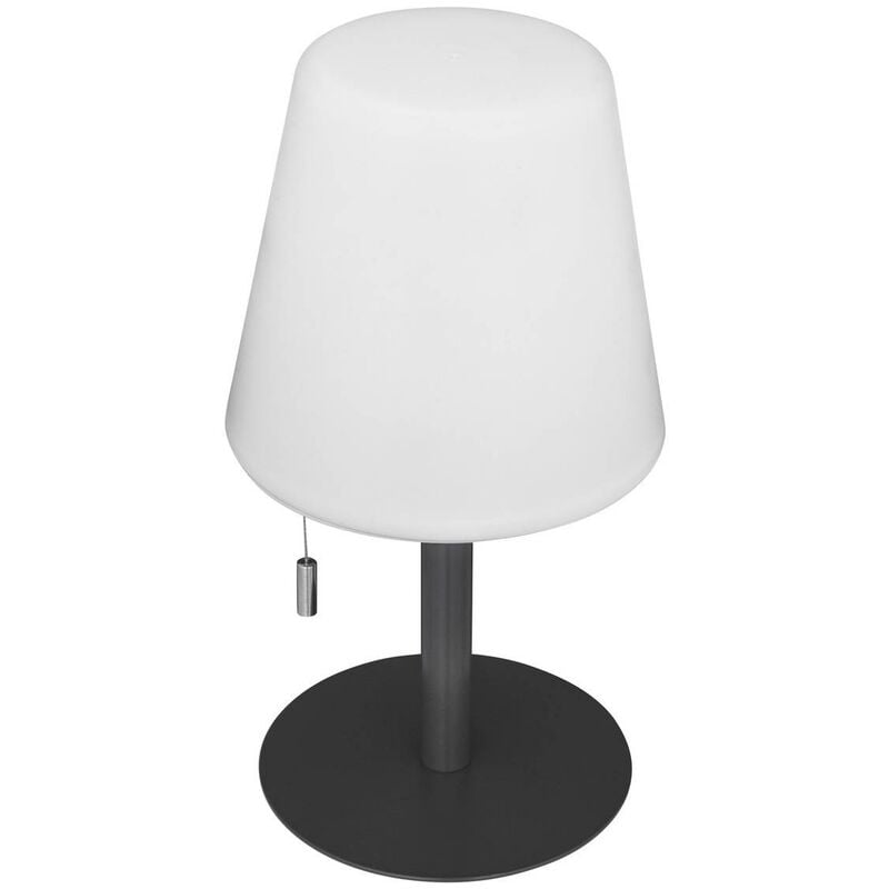 foto del prodotto atmosphera lampada da esterno zack h30cm grigio scuro cr ateur d int rieur