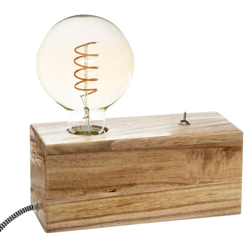foto del prodotto atmosphera lampada da piedistallo tibu beige h9cm cr ateur d int rieur