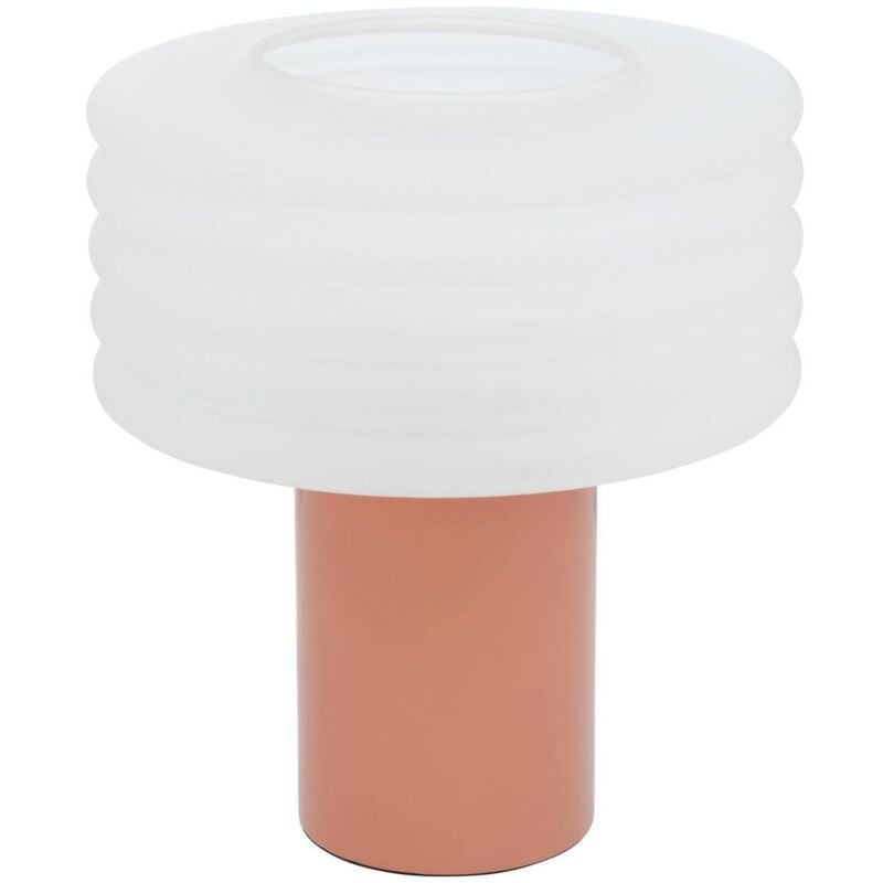 foto del prodotto atmosphera lampada da tavolo asti rosa h36cm cr ateur d int rieur