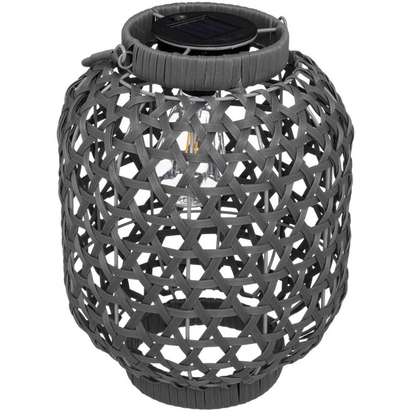 foto del prodotto atmosphera lampada da tavolo per esterni tola grigio h32cm cr ateur d int rieur