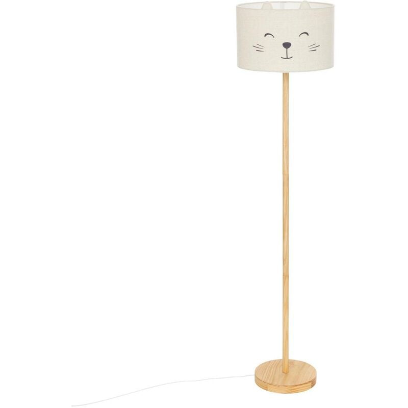 foto del prodotto atmosphera lampada da terra per bambini felix h152cm bianco cr ateur d int rieur