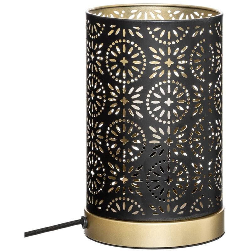 foto del prodotto atmosphera lampada gypsy nera h 21,5 cm cr ateur d int rieur