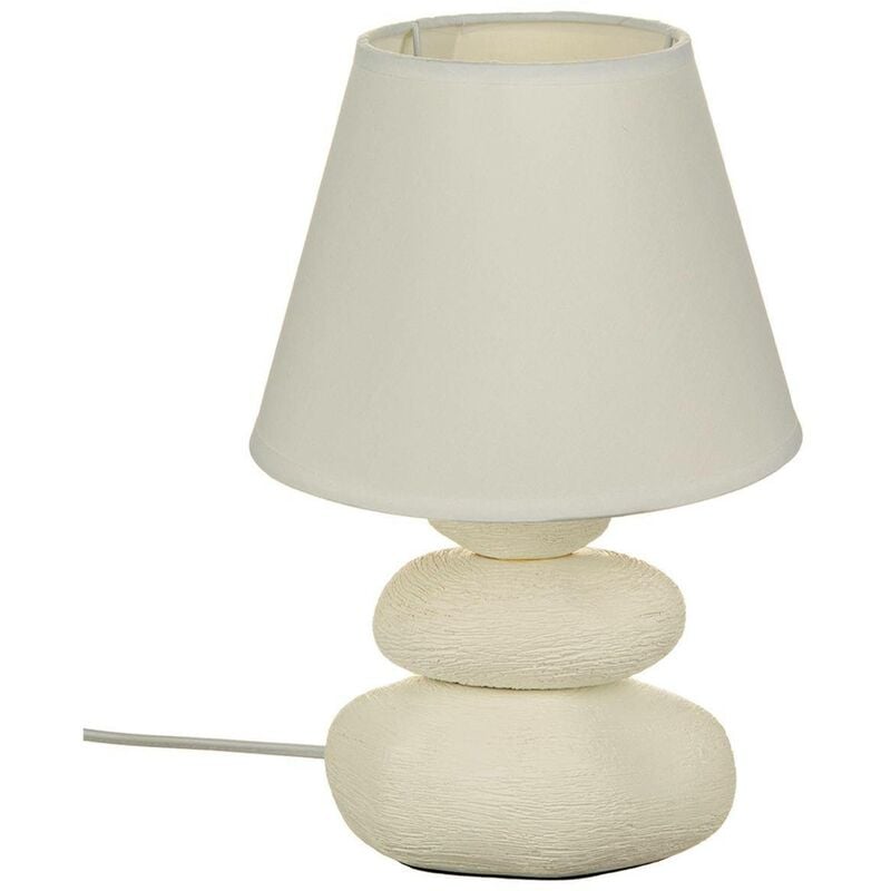 foto del prodotto atmosphera lampada in ceramica sea h30cm bianco cr ateur d int rieur