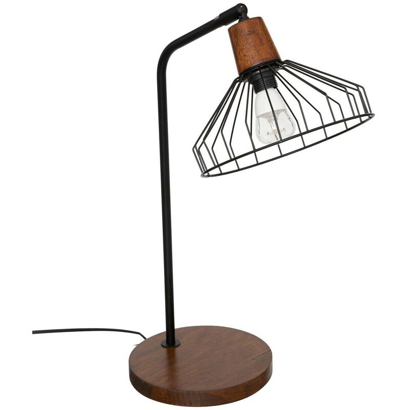 foto del prodotto atmosphera lampada in metallo cafe h47cm nero cr ateur d int rieur
