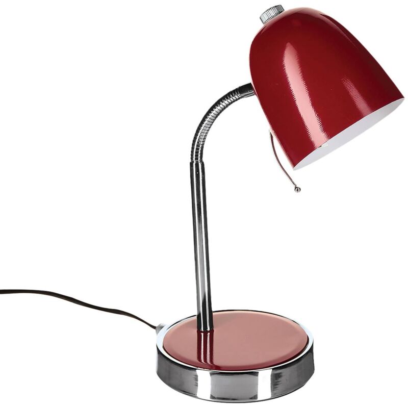 foto del prodotto atmosphera lampada in metallo izan h36cm rosso cr ateur d int rieur