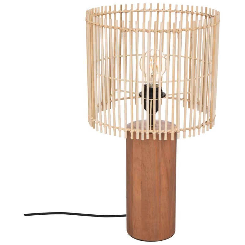 foto del prodotto atmosphera lampada in pino davys h48cm cr ateur d int rieur