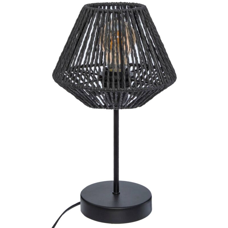 foto del prodotto atmosphera lampada jily nera h34cm cr ateur d int rieur