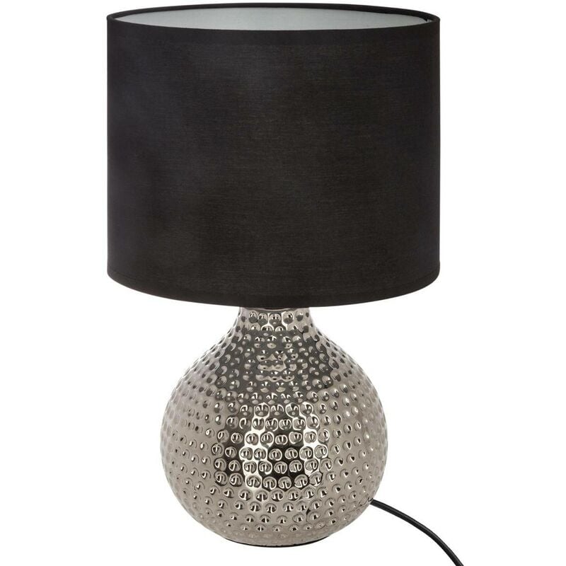 foto del prodotto atmosphera lampada mozo in ceramica nera h38cm cr ateur d int rieur