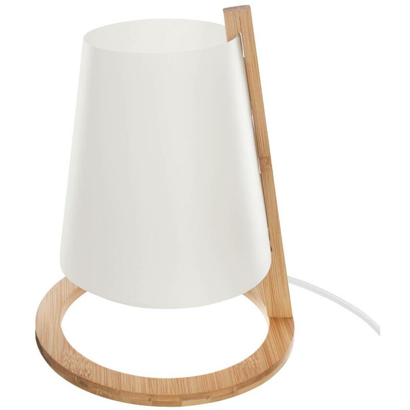 foto del prodotto atmosphera lampada pita in bamb bianco h26cm cr ateur d int rieur