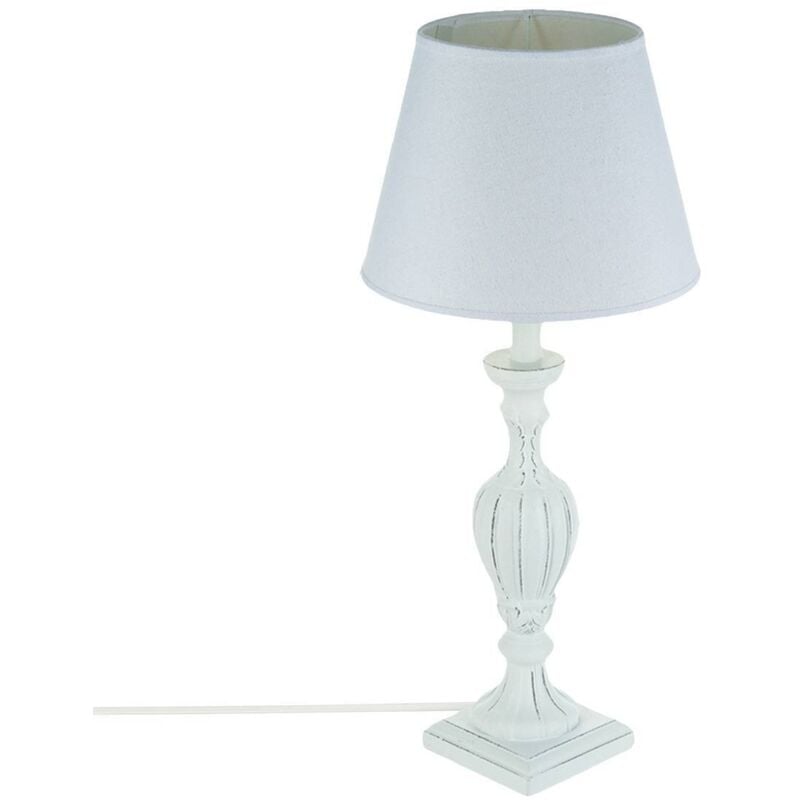 foto del prodotto atmosphera lampada renzo bianca h56cm cr ateur d int rieur