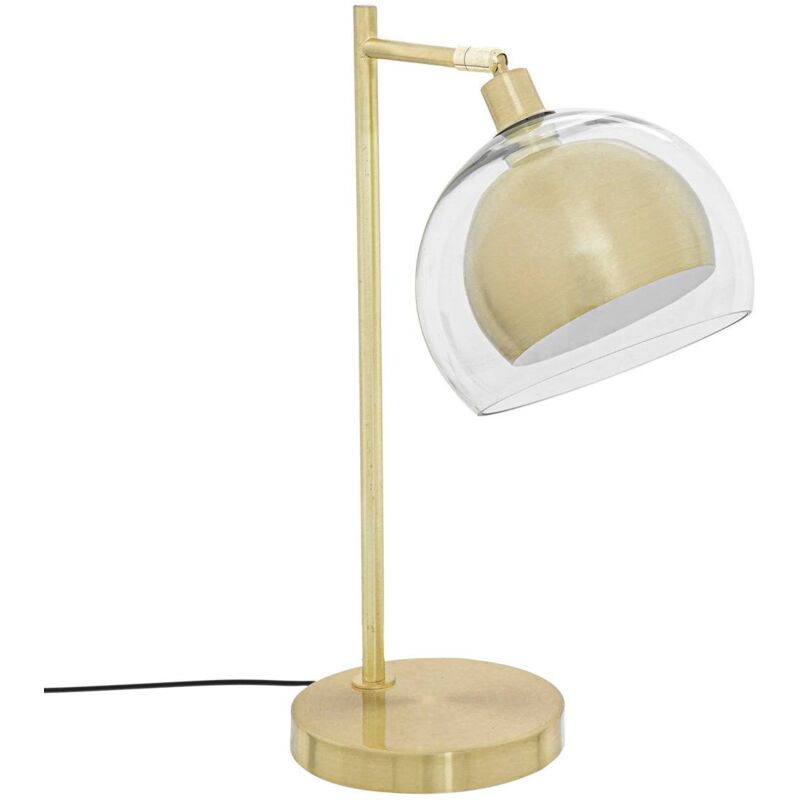 foto del prodotto atmosphera lampada rivi in metallo dorato e vetro h48cm cr ateur d int rieur