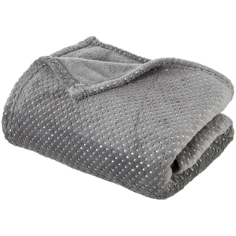 foto del prodotto atmosphera lancio strass 125x150cm grigio cr ateur d int rieur