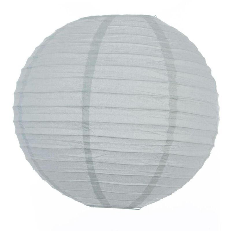 foto del prodotto atmosphera lanterna a sfera di carta d35cm grigio chiaro cr ateur d int rieur