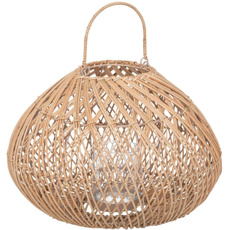 foto del prodotto atmosphera lanterna lourmarin in rattan h27cm cr ateur d int rieur