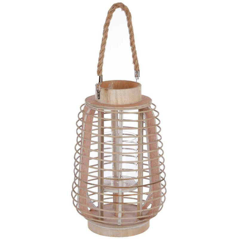 foto del prodotto atmosphera lanterna rattan d22cm cr ateur d int rieur